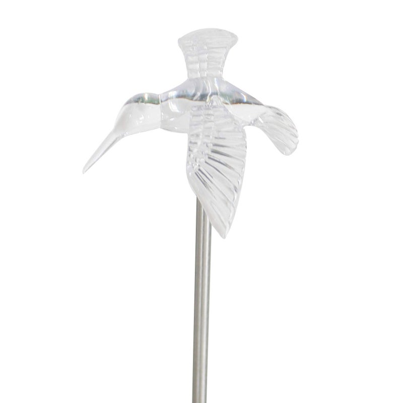 QIDEA Outdoor Solar Garden Stake Light - Color Changing Decorative LED Stake Lamp In-ground Landscaping Lighting for Garden Patio Yard Lawn Pathway Flower Bed Decor Decorations Figurine Hummingbird - Image 4